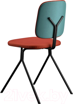 Стул Latitude Ror Y / RORCHYBKVLRDRDGRNBL (черный/темно-красный/зелено-синий)