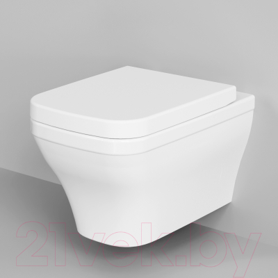 Сиденье для унитаза Ambassador Benefit / 202T20001 (белый)