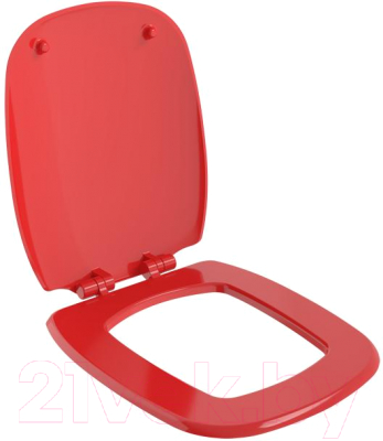 Сиденье для унитаза Ambassador Diamond / 122T21101 (красный) - фото