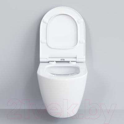 Сиденье для унитаза Ambassador Queen / 112T20001S (белый)