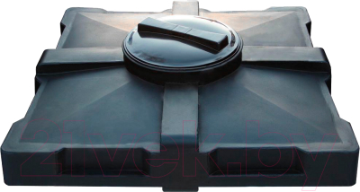 Бак для дачного душа Wester 950х950х440 (240л, черный)