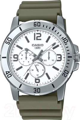 Часы наручные мужские Casio MTP-VD300-3B - фото