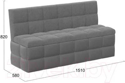 Скамья кухонная мягкая ТриЯ Домино исп.2