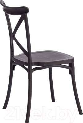 Стул Tetchair Cross 48x58x89 (пластик/черный)