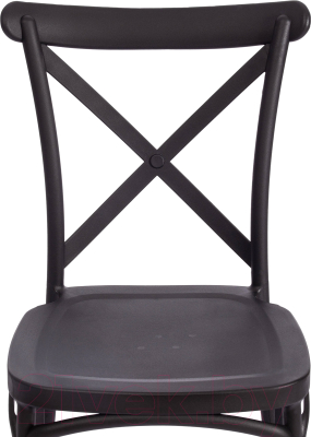 Стул Tetchair Cross 48x58x89 (пластик/черный)