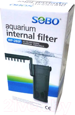 Фильтр для аквариума Four Pets SOBO WP-280F / ЧКВ024