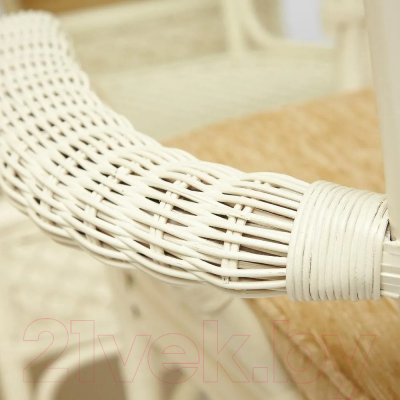 Комплект садовой мебели Tetchair Andrea Grand (белый/ткань рубчик/кремовый)