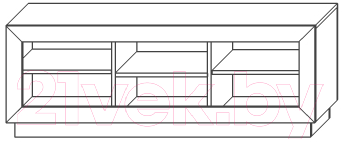 Тумба Мебель-КМК 2Д Эстель 0738.25-02