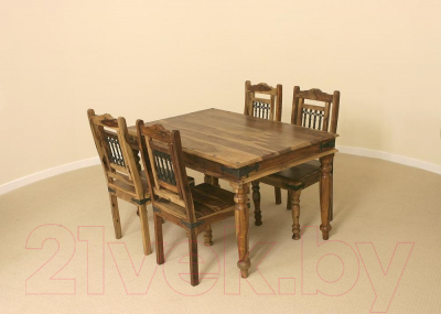 Обеденный стол Tetchair Бомбей 0390-135 (палисандр/натуральный)