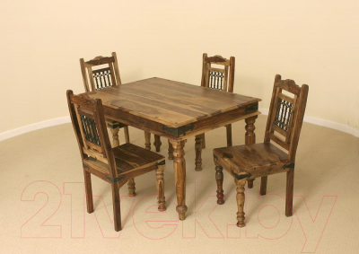 Обеденный стол Tetchair Бомбей 0390-135 (палисандр/натуральный)