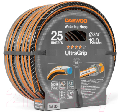 Шланг поливочный Daewoo Power 3/4