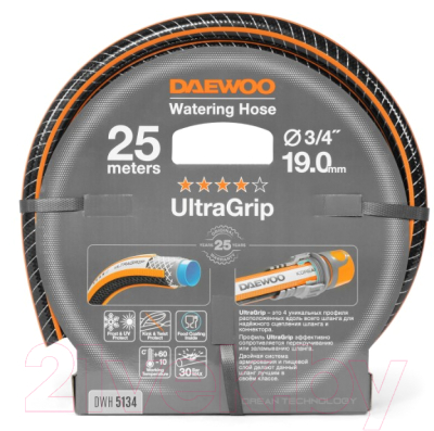 Шланг поливочный Daewoo Power 3/4