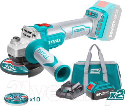 Угловая шлифовальная машина TOTAL TAGLI2011582 - фото