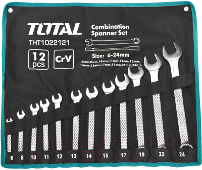 Набор ключей TOTAL THT1022121 - фото