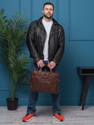 Сумка для ноутбука Carlo Gattini Premium Ruffo 1005-53 (коричневый)