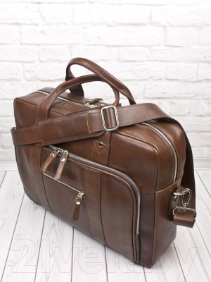 Сумка для ноутбука Carlo Gattini Premium Ruffo 1005-53 (коричневый)