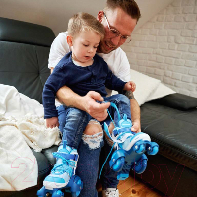 Роликовые коньки Hudora Rollschuh My First Quad / 22063