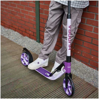 Самокат городской Hudora BigWheel 205 Advanced Lavender / 14150