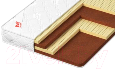 Матрас МДК Jnr Mix Hard 120x200 / JnrH21 - фото