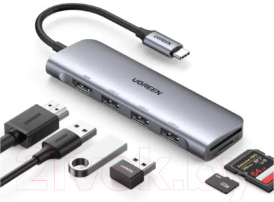 Док-станция для ноутбука Ugreen CM511 / 20956A