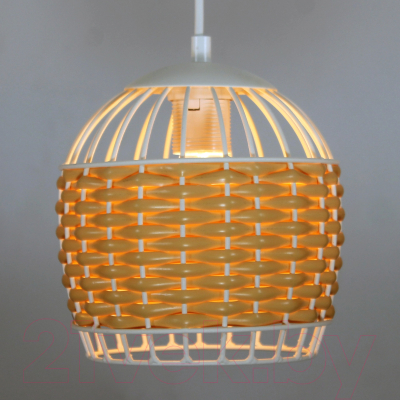 Потолочный светильник Элетех Кантри 231 НСБ 01-3х60-170 Е27 / 1005405193 (белый муар)