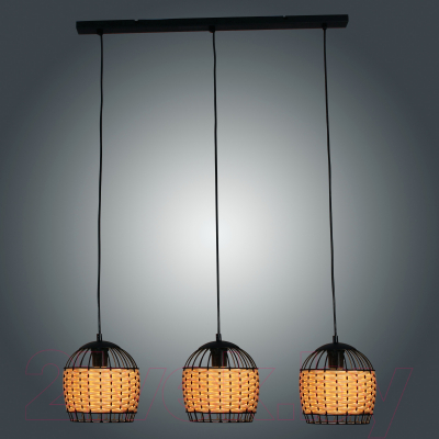 Потолочный светильник Элетех Кантри 231 НСБ 01-3х60-170 Е27 / 1005405194 (черный муар)