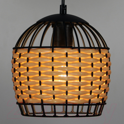 Потолочный светильник Элетех Кантри 231 НСБ 01-3х60-170 Е27 / 1005405194 (черный муар)