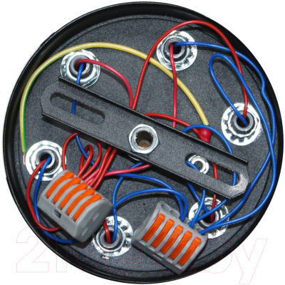 Люстра Элетех Эва 161 НПБ 01-6х40-123 Е14 / 1005405123 (черный муар)