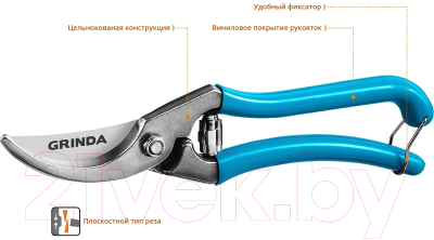 Секатор механический Grinda PROLine 423410