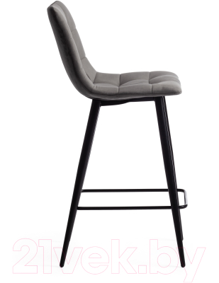 Стул барный Tetchair Chilly 53x44x94 ткань/металл
