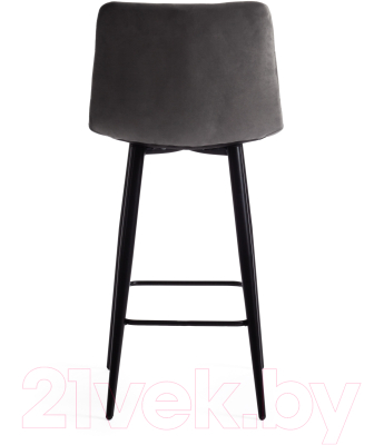 Стул барный Tetchair Chilly 53x44x94 ткань/металл