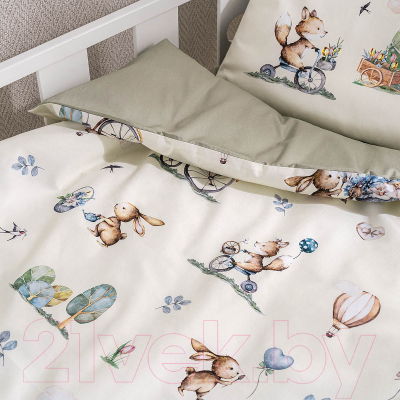Комплект постельный для малышей Perina Friends / ПК3-10.1