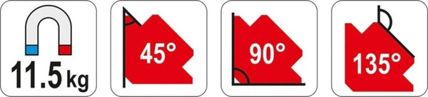 Магнитный фиксатор Yato YT-0863