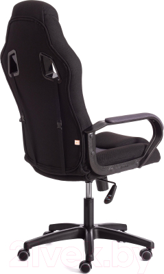 Кресло геймерское Tetchair Driver ткань (черный/серый)