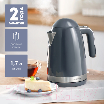 Электрочайник Galaxy GL 0332 (графитовый)