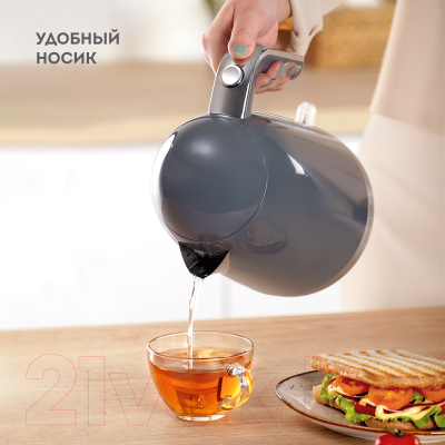 Электрочайник Galaxy GL 0332 (графитовый)