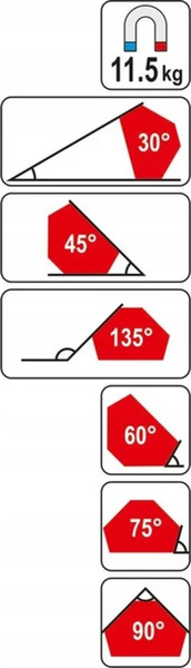 Магнитный фиксатор Yato YT-0866