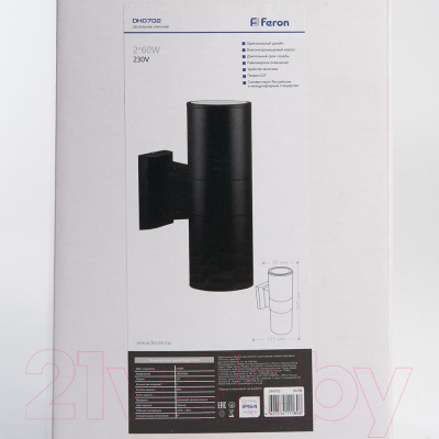 Бра уличное Feron DH0702 / 06294