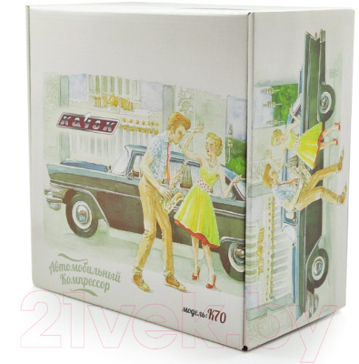 Автомобильный компрессор Качок К70 New