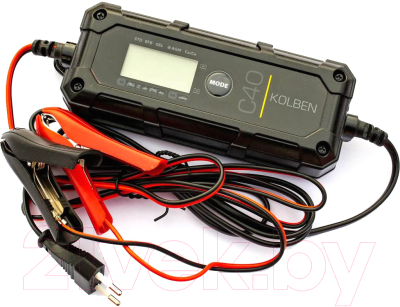 Зарядное устройство для аккумулятора Battery Service Kolben 6/12В 1А/4А KB-C40 - фото