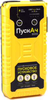 Пуско-зарядное устройство Battery Service ПускАч 8000 / BS-JS08 - фото