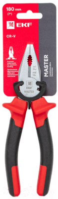 Пассатижи EKF Master Basic pas-180-mas