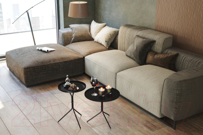 Комплект журнальных столиков Sheffilton SHT-CT11/CT11-2 (черный муар)