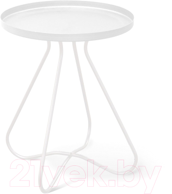 Комплект журнальных столиков Sheffilton SHT-CT3/CT3-2 (белый муар)