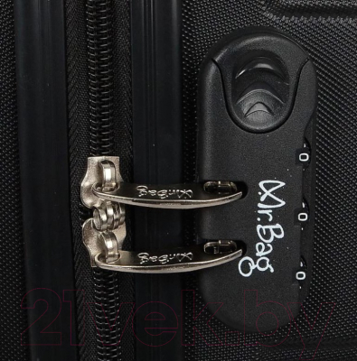 Чемодан на колесах Mr.Bag 338-9105/5-22BLK