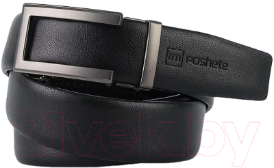Ремень мужской Poshete 512-22-M-BLK - фото