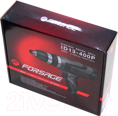 Дрель-шуруповерт Forsage ID13-400P