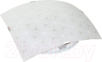 Потолочный светильник Элетех Васильки 400х400 НПБ 06-3х60 М68 / 1005404691 (матовый белый) - фото