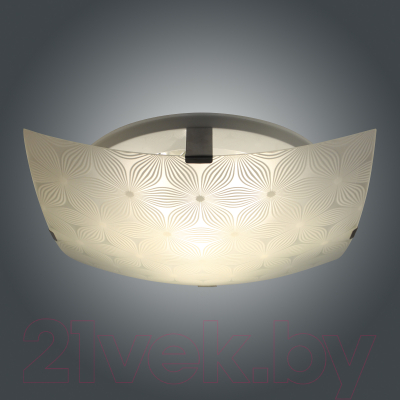 Потолочный светильник Элетех Васильки 400х400 НПБ 06-3х60 М68 / 1005404691 (матовый белый)