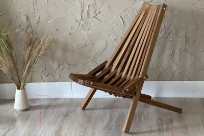 Кресло-шезлонг складное Dyatel Кентукки Сосна